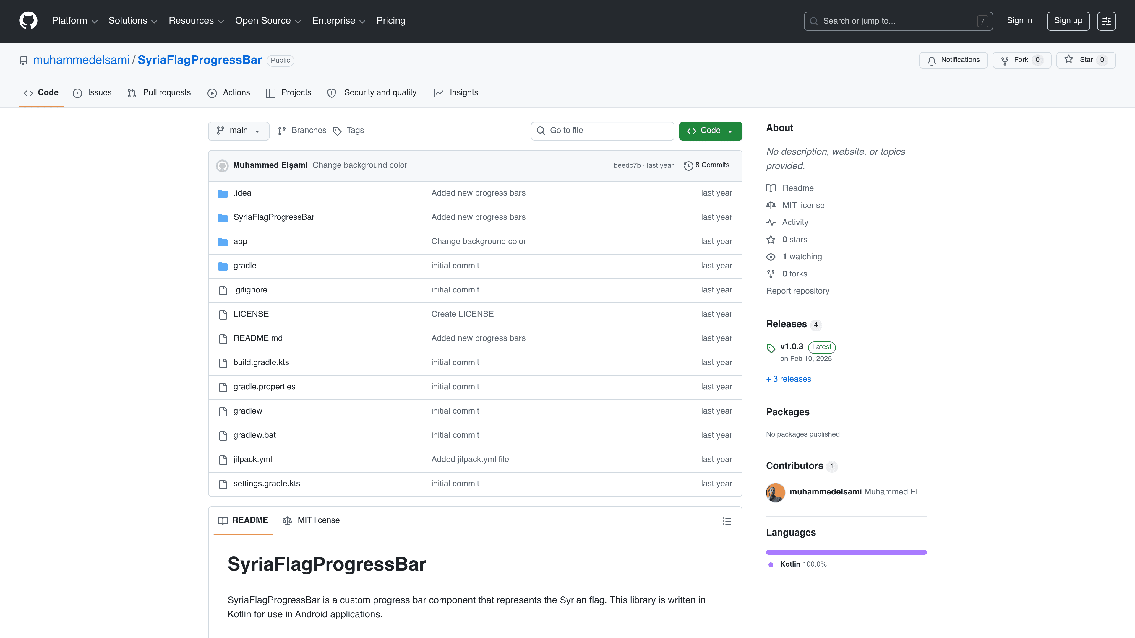 Syria Flag Progress Bar